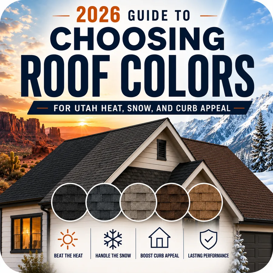2026 Guide to Choosing Roof Colors for Utah Heat, Snow, and Curb Appeal – All Star Roofing