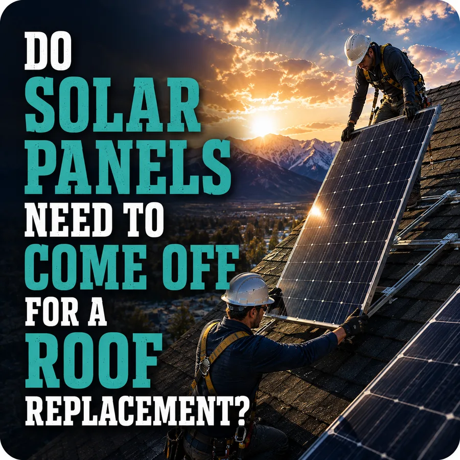 Do Solar Panels Need to Come Off for a Roof Replacement? – All Star Roofing