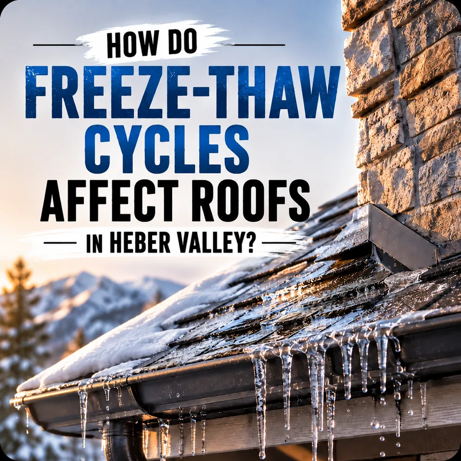 How Do Heber Valley Freeze-Thaw Cycles Affect Roofs? – All Star Roofing