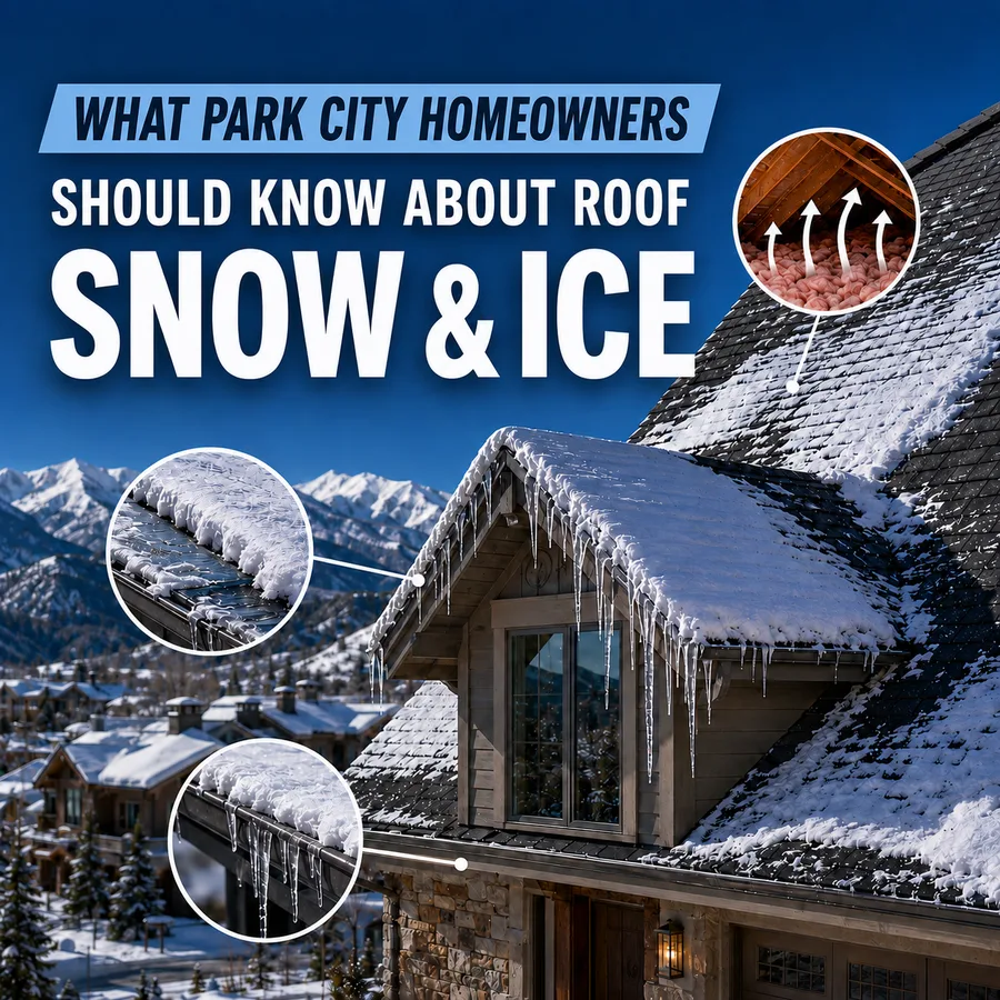 What Should Park City Homeowners Know About Roof Snow and Ice? – All Star Roofing
