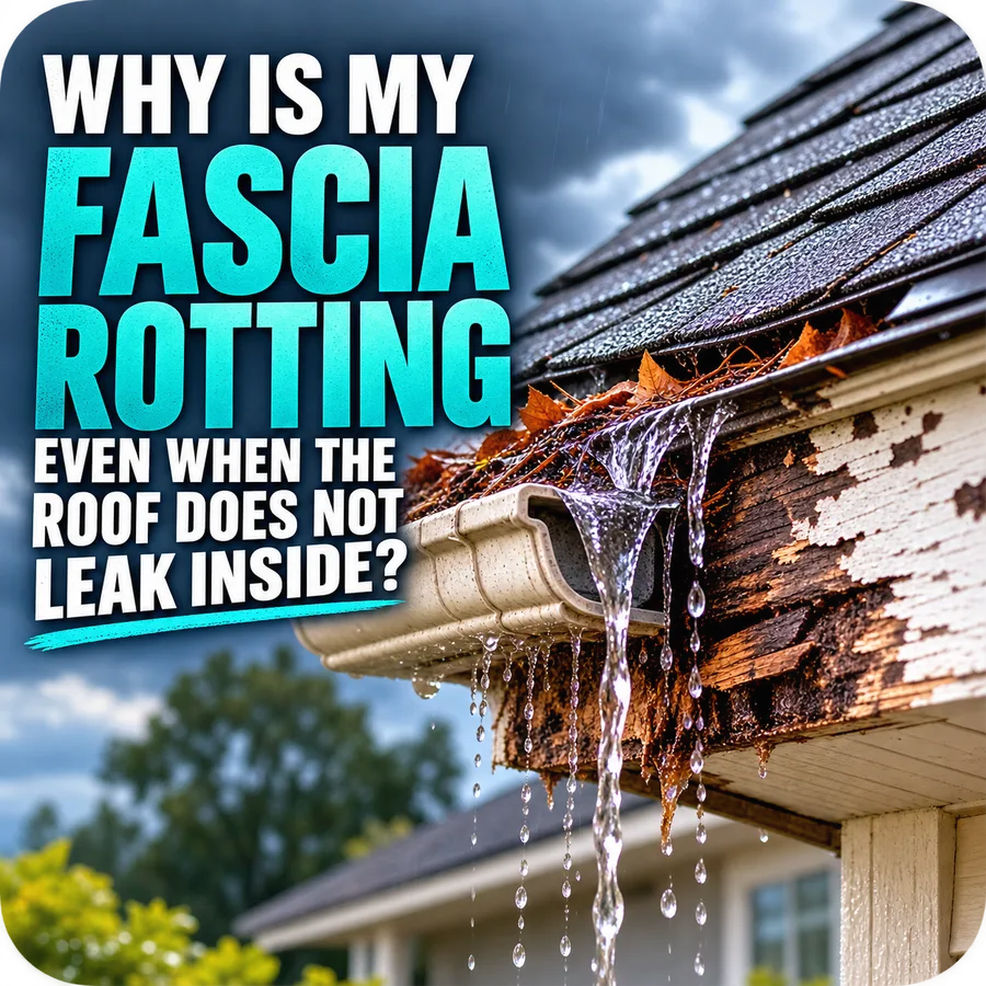Why Is My Fascia Rotting Even When the Roof Does Not Leak Inside? – All Star Roofing