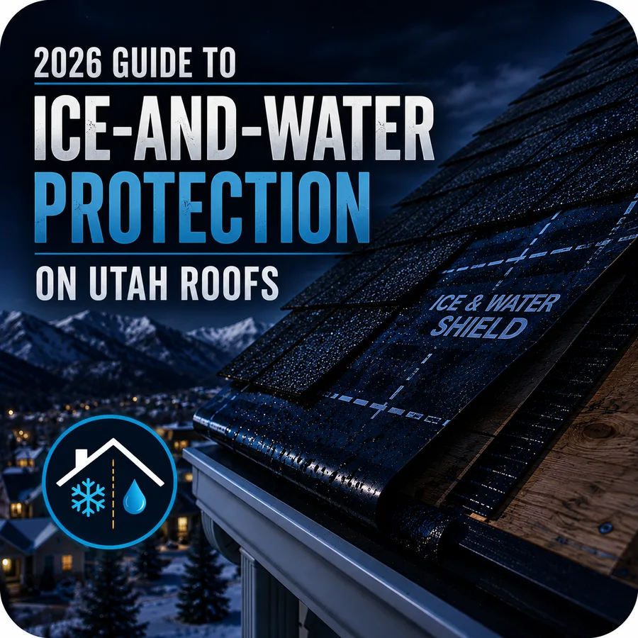 2026 Guide to Ice-and-Water Protection on Utah Roofs – All Star Roofing