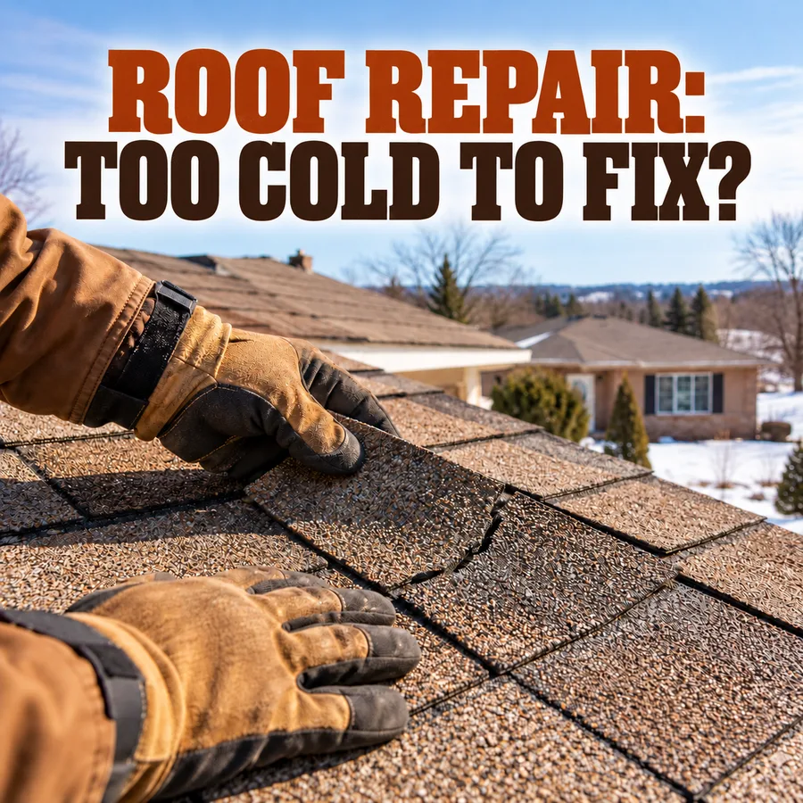 Can Asphalt Shingles Be Repaired in Cold Weather? – All Star Roofing