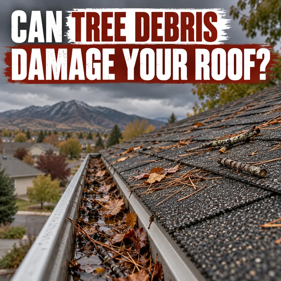 Can Leaves and Pine Needles Damage a Roof? – All Star Roofing
