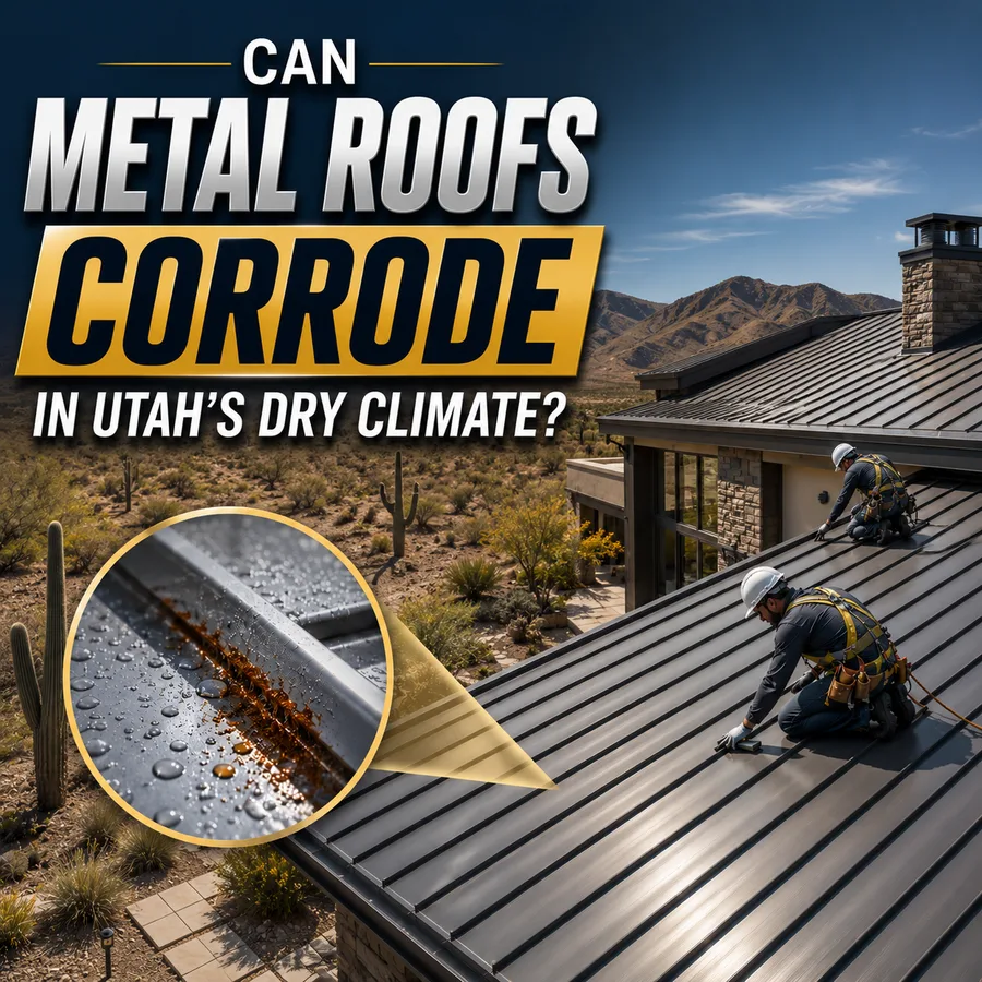 Can Metal Roofs Corrode in Utah’s Dry Climate? – All Star Roofing