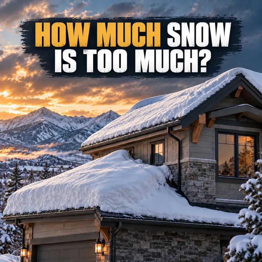 How Much Snow Can a Utah Roof Hold? – All Star Roofing