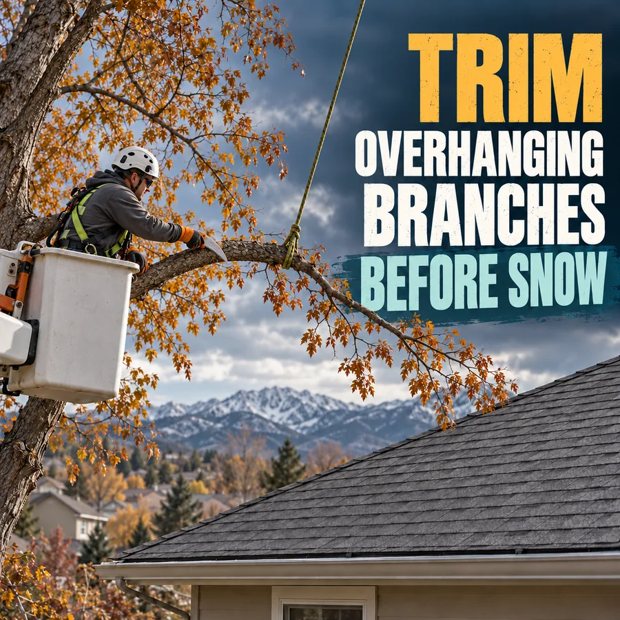 Should You Trim Tree Branches Near Your Roof Before Snow? – All Star Roofing
