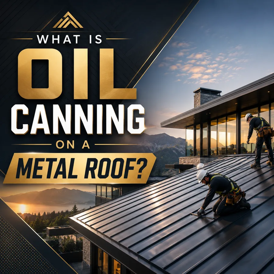 What Is Oil Canning on a Metal Roof? – All Star Roofing