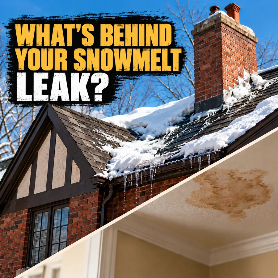 Why Does a Roof Leak During Snowmelt but Not Rain? – All Star Roofing